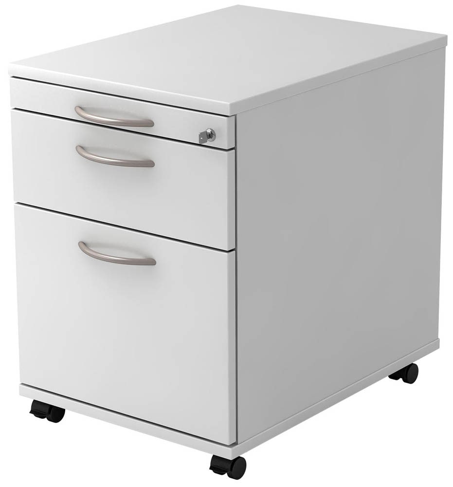 HAMMERBACHER AC20 Rollcontainer weiß 3 Auszüge 42,8 x 58,0 x 59,0 cm ...