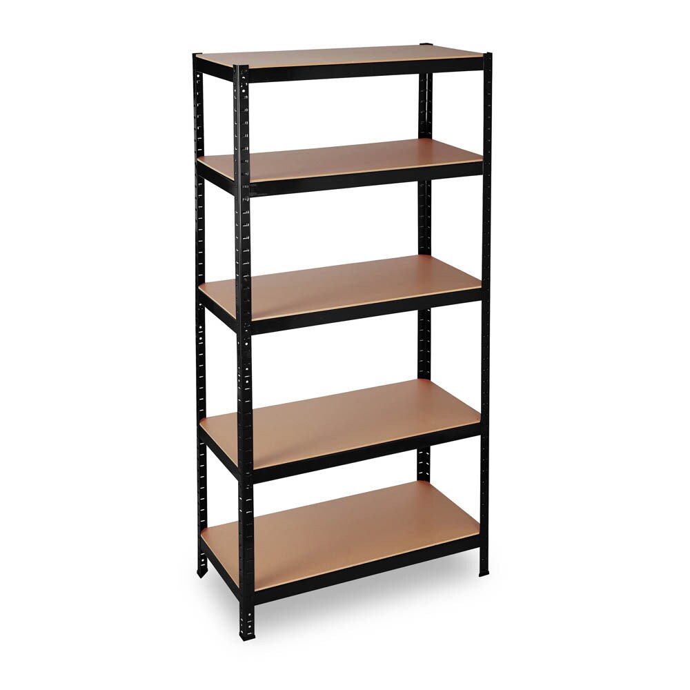 relaxdays Schwerlastregal 10026755_0 schwarz 90,0 x 60,0 x 180,0 cm ...