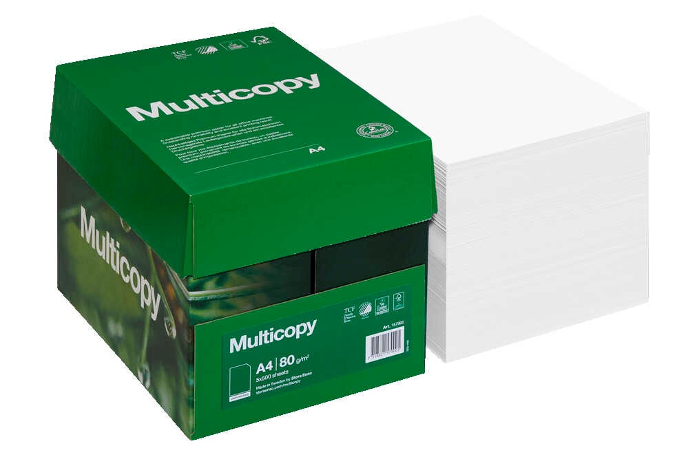 Multicopy Kopierpapier ORIGINAL DIN A4 80 g/qm 2.500 Blatt Maxi-Box