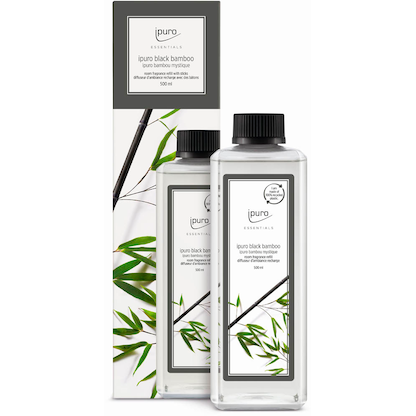 ipuro Raumduft-Nachfüller ESSENTIALS black bamboo herb 500 ml, 1 St