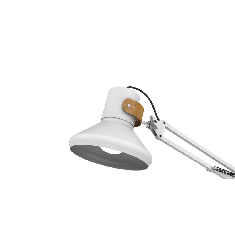 unilux BAYA BAMBOO LED Schreibtischlampe wei/bambus 12,6 W | Printus
