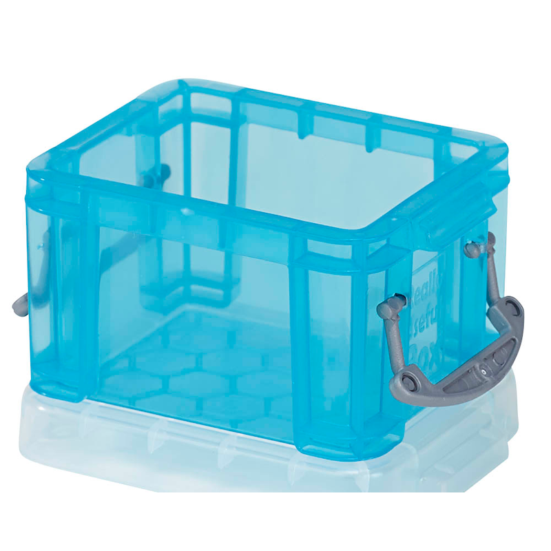 Really Useful Box Kleinteilemagazin 16x 0,14 l transparent, bunt 28,0 x 8,5 x 22,5 cm, 1 St
