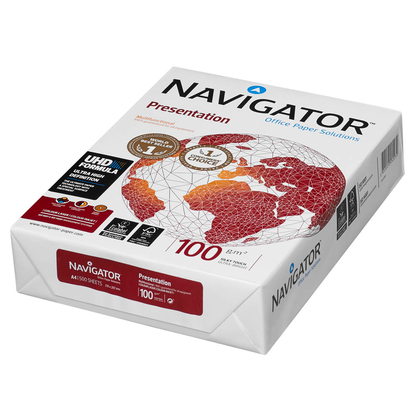 NAVIGATOR Kopierpapier Presentation DIN A4 100 g/qm 500 Blatt | Printus
