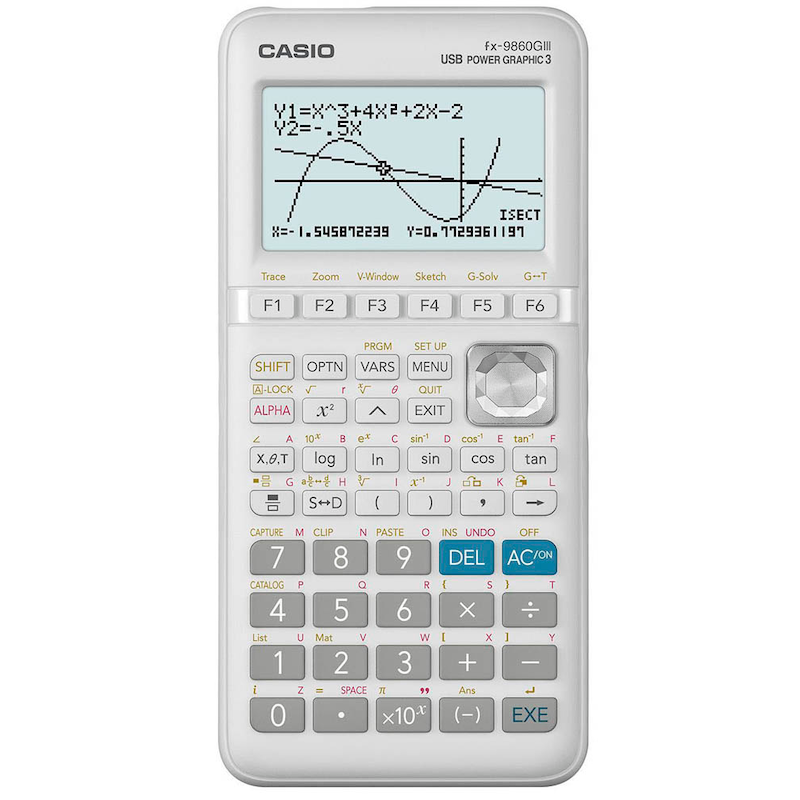 CASIO FX-9860GIII Grafikrechner weiß Printus