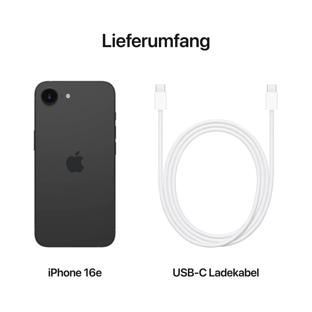 Apple iPhone 16e schwarz 128 GB | Printus