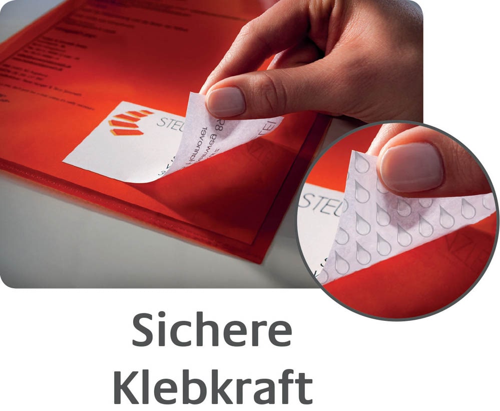 【ユッキーページ】 525 AVERY Zweckform Adressetiketten J8160-25 weiß 63,5 x 38,1 mm