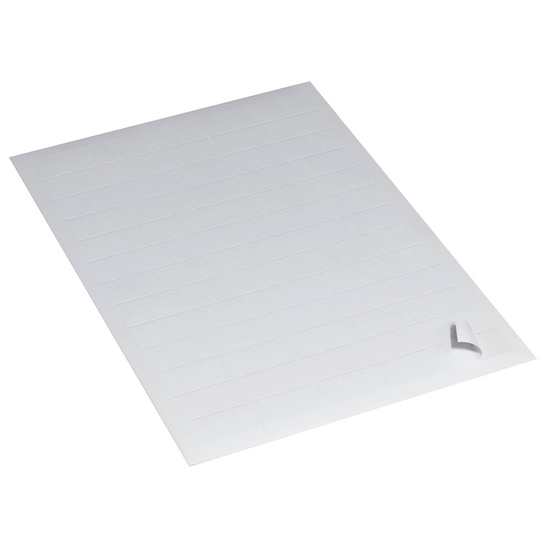Kores L3821 Universal-Etiketten – 38 X 21,2 Mm, Weiß, 6500 Stück Auf 100 Blatt, Für Inkjet, Laser & Kopierer