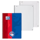 Oxford TOUCH Collegeblock DIN A4 liniert pastell flieder, pastell blau, pastell rosa, pastell grün, pastell koralle