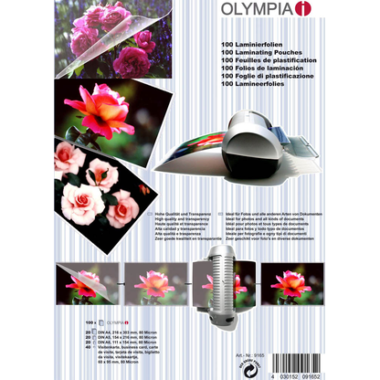 Laminierfolien DIN A5 - 80 micron | Olympia Business Systems