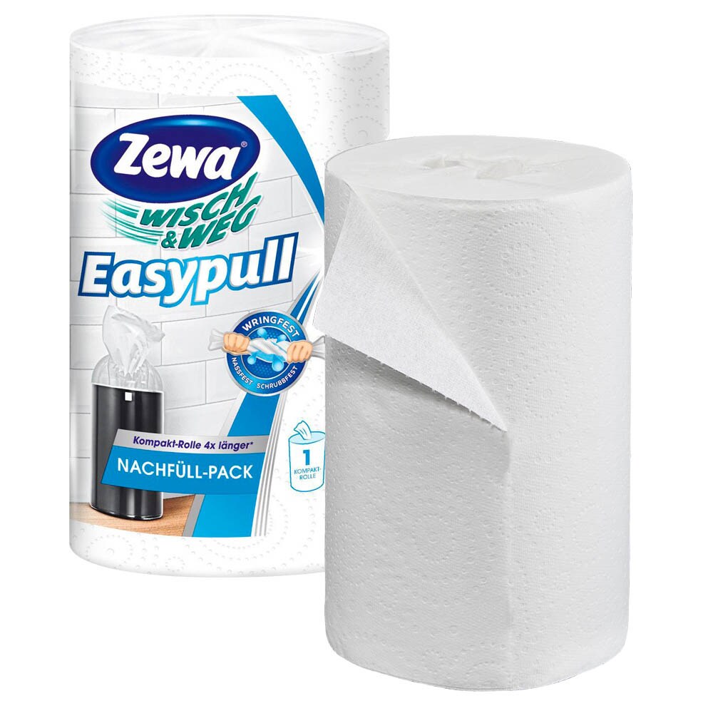 Zewa Kchenrolle WISCH&WEG Easypull 2-lagig, 1 Rolle | Printus