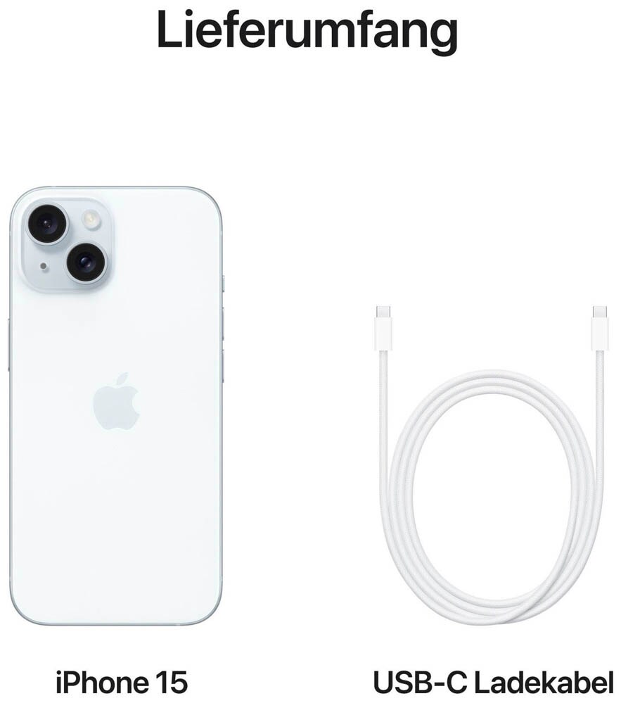 Apple iPhone 15 blau 256 GB | Printus