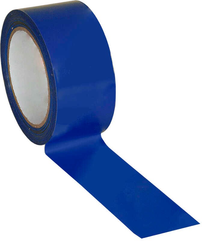 Produktbild von RS PRO Bodenmarkierungsband Blau – 50 Mm X 33 M, Für Sicherheits- & Kennzeichnungsbereiche