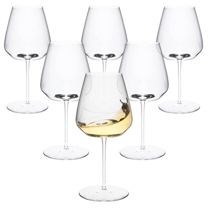 RONA Weißweingläser SANTORINI mundgeblasen 550,0 ml, 6 St