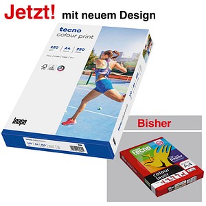 tecno Laserpapier colour print DIN A4 120 g/qm 250 Blatt tecno Laserpapier colour print DIN A4 120 g/qm 250 Blatt