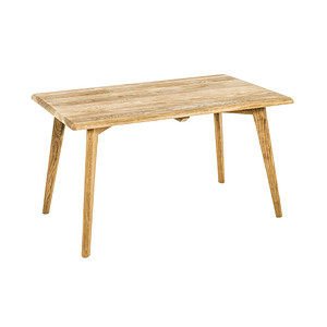 HAKU Möbel Couchtisch Massivholz eiche 80,0 x 50,0 x 45,0 cm