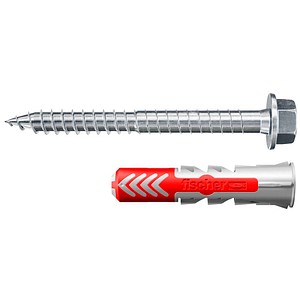 fischer DuoPower ETA 8x40 564790 Dübel mit Schrauben Ø 8 mm x 48 mm, 50 St.