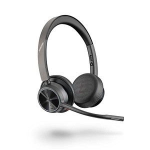 poly Voyager 4320 Bluetooth-Headset schwarz