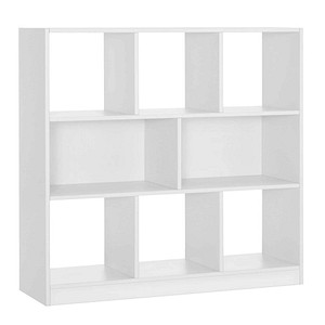 VASAGLE Bücherregal weiß 97,5 x 30,0 x 100,0 cm