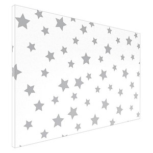 ALLboards Magnettafel 60,0 x 40,0 cm Graue Sterne