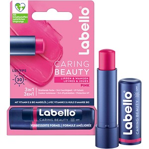 Labello CARING BEAUTY PINK LSF 30 Lippenpflege 4,8 g