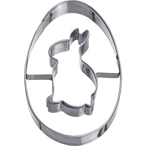 WESTMARK Ausstechform Osterei mit Hase 36762291 Ø 8,0 cm, 1 St.