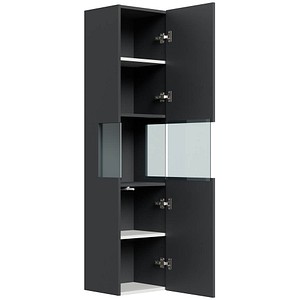POSSEIK Bad-Hängeschrank LIMES 150 grafit 35,0 x 30,0 x 150,0 cm