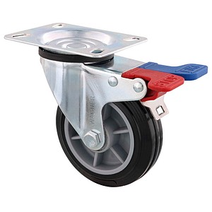 WAGNER® design yourself Transportgeräte-Lenkrolle RO 2500 schwarz