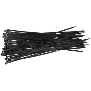Werkzeyt Kabelbinder schwarz 450,0 mm x 7,6 mm, 50 St.