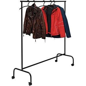 MAUL Rollgarderobe Limbo 9421190 schwarz Metall 151,0/220,0 x 156,0 cm, 1 St.