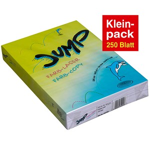 JUMP Laserpapier FARB-LASER DIN A4 160 g/qm 250 Blatt JUMP Laserpapier FARB-LASER DIN A4 160 g/qm 250 Blatt