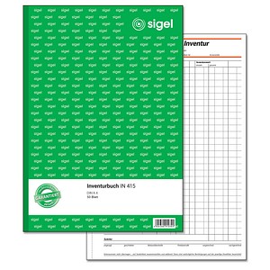 SIGEL Inventurbuch IN415, 1 St.