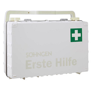 SÖHNGEN Erste-Hilfe-Koffer DYNAMIC-GLOW L Standard DIN 13169 weiß