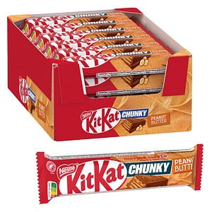 KitKat Chunky Peanut Butter Schokoriegel 24x 42,0 g, 24 St.