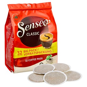 Senseo CLASSIC BIG PACK Kaffeepads, Arabica- und Robustabohnen 32 St.