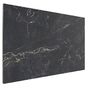 ALLboards Magnettafel 60,0 x 40,0 cm Marmor schwarz