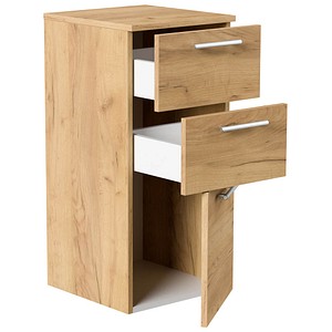 POSSEIK Bad-Hängeschrank 75 eiche gold 36,8 x 35,2 x 75,0 cm