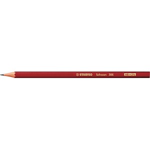 STABILO Schwan Bleistifte HB rot, 12 St.