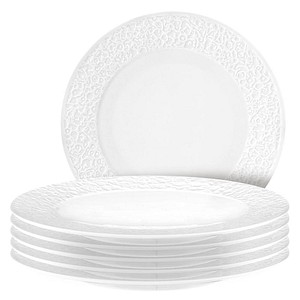 Seltmann Weiden Teller Nori weiß Ø 21,0 cm, 6 St.