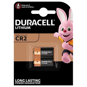 DURACELL Batterie Ultra CR2 Lithium Fotobatterie 3,0 V, 2 St.