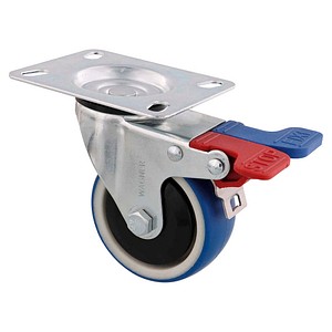WAGNER® design yourself Transportgeräte-Lenkrolle RO 2680 blau