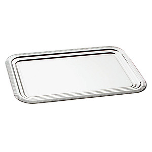 APS Servierplatte CLASSIC silber 32,5 cm, 1 St.