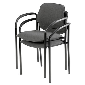 Nowy Styl Besucherstühle Styl anthrazit Stoff, 2 St.