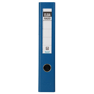 ELBA rado plast Ordner blau Kunststoff 5,0 cm DIN A4 ELBA rado plast Ordner blau Kunststoff 5,0 cm DIN A4