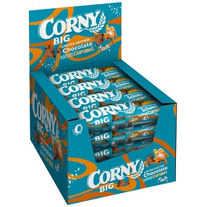 CORNY BIG Limited Edition Schoko Salted Caramel Müsliriegel 24  Riegel, 24 St.