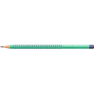 FABER-CASTELL Grip 2001 Bleistift B buzzing blue, 1 St.