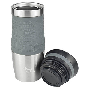 Milu Isolierbecher grau 370,0 ml, 1 Set