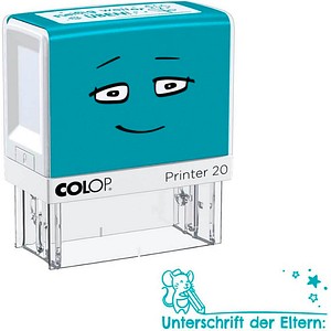 COLOP NIO School Motivstempel Unterschrift 3,8 x 1,4 cm, 1 St.