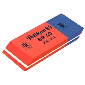 Pelikan Radiergummi BR40 rot/blau, 1 St.
