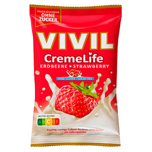 VIVIL® Creme Life Erdbeere Bonbons 90,0 g