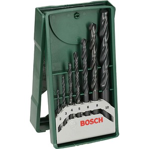 BOSCH Metallbohrer-Set Mini-X-Line, 7-teilig